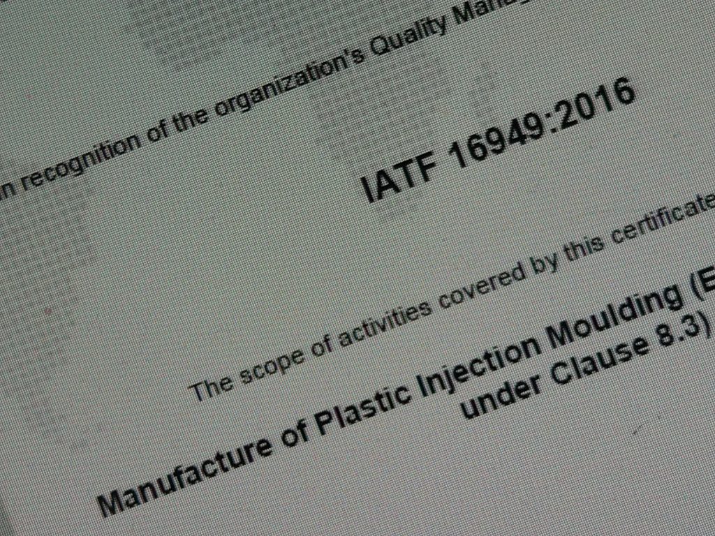 AJKM IATF 16949 2016 Certificate